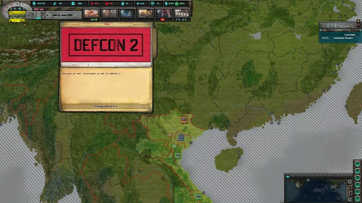 Скриншот из игры East vs. West: A Hearts of Iron Game - 27