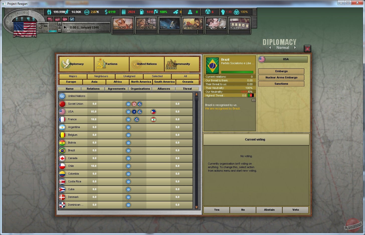 Скриншот из игры East vs. West: A Hearts of Iron Game - 13