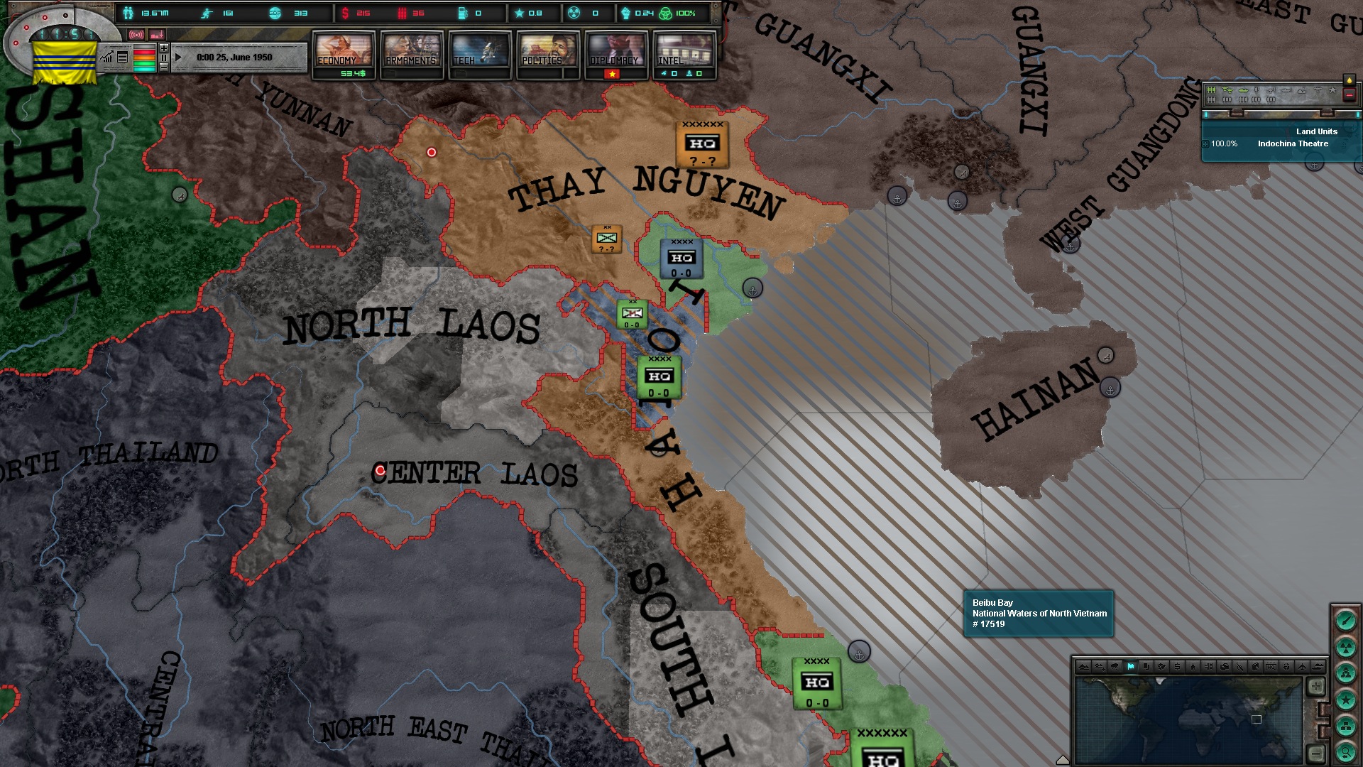 Скриншот из игры East vs. West: A Hearts of Iron Game - 22