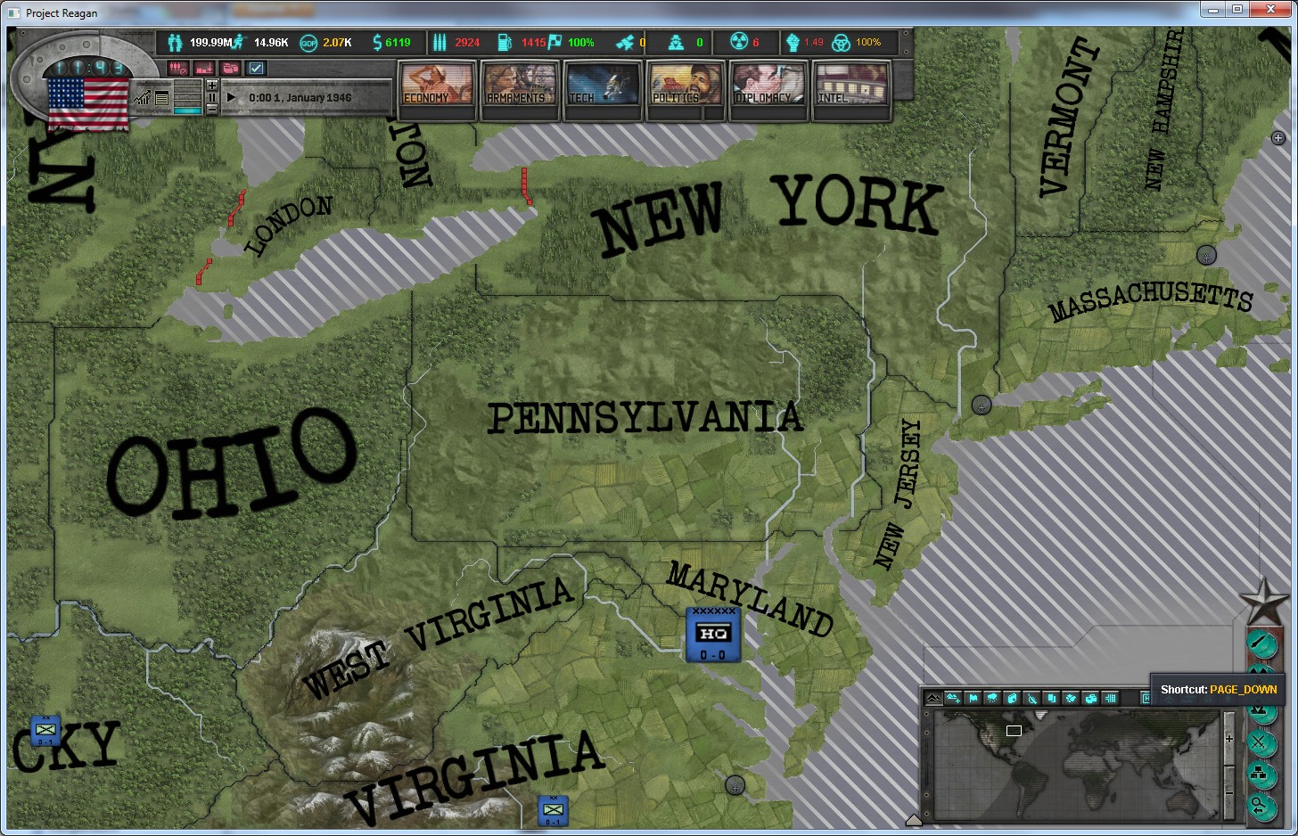 Скриншот из игры East vs. West: A Hearts of Iron Game - 32