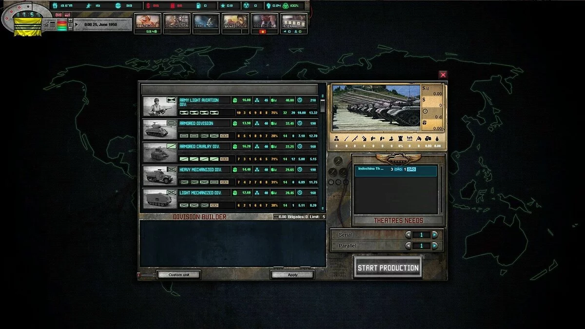 Скриншот из игры East vs. West: A Hearts of Iron Game - 21