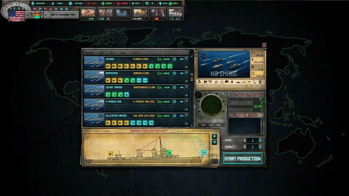 Скриншот из игры East vs. West: A Hearts of Iron Game - 26