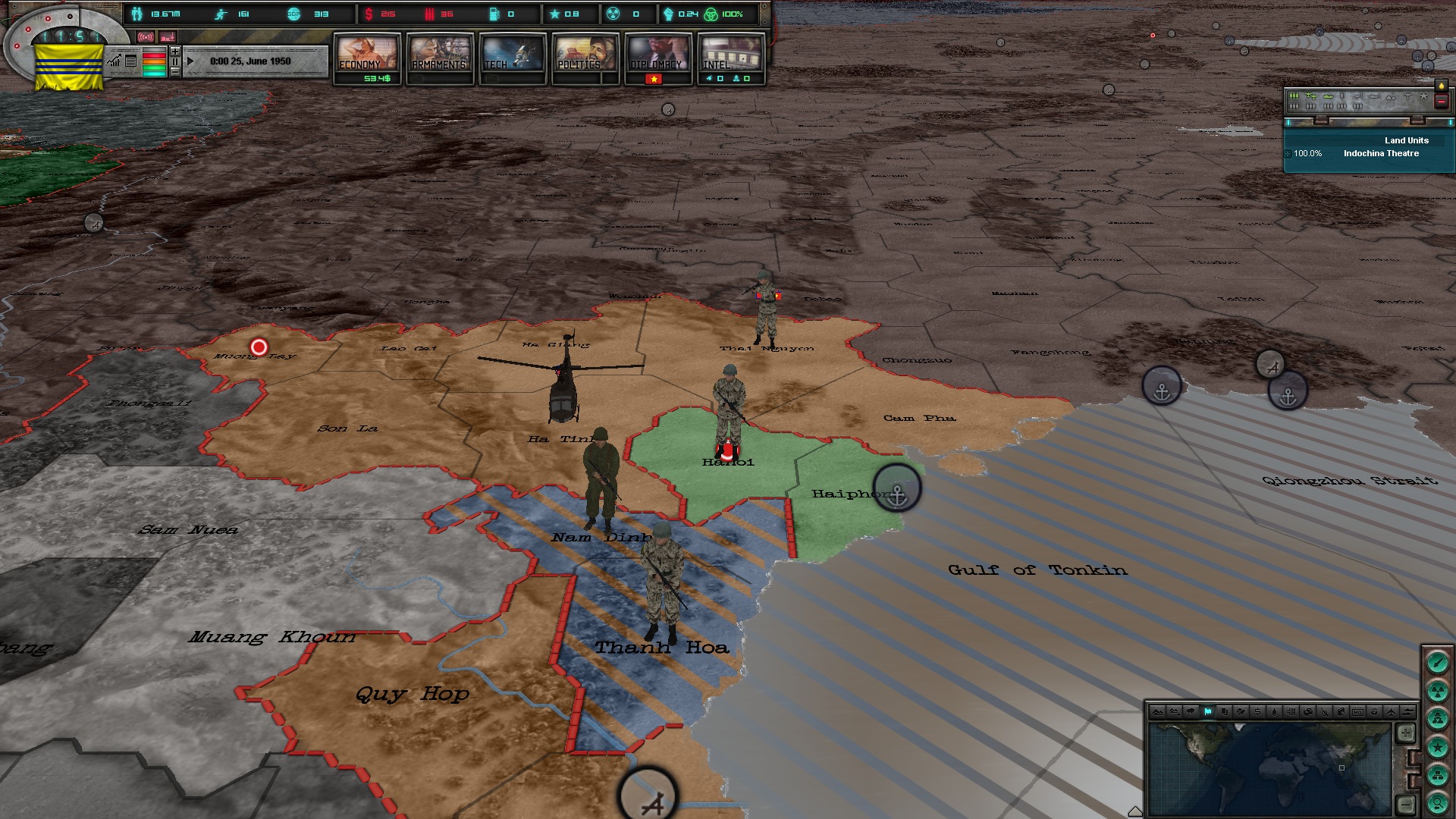 Скриншот из игры East vs. West: A Hearts of Iron Game - 20