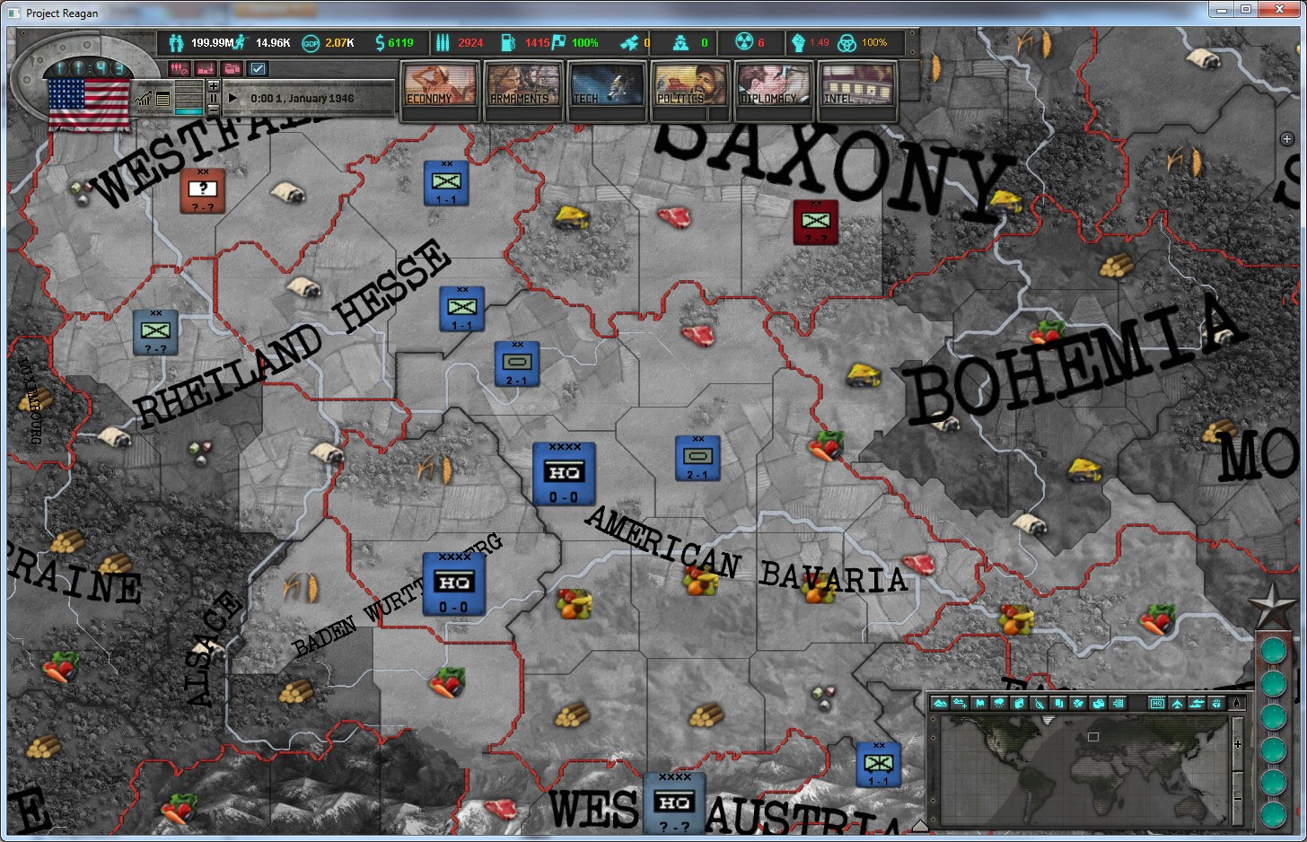 Скриншот из игры East vs. West: A Hearts of Iron Game - 41