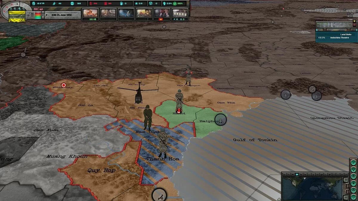Скриншот из игры East vs. West: A Hearts of Iron Game - 16