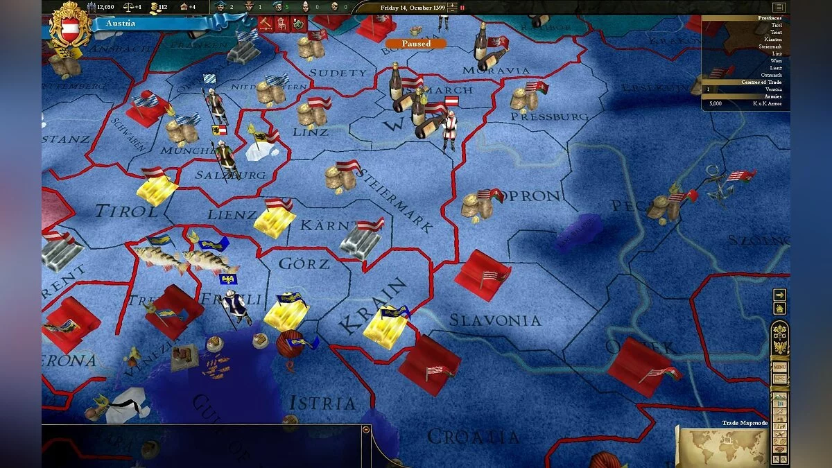 Скриншот из игры Europa Universalis 3: In Nomine - 13