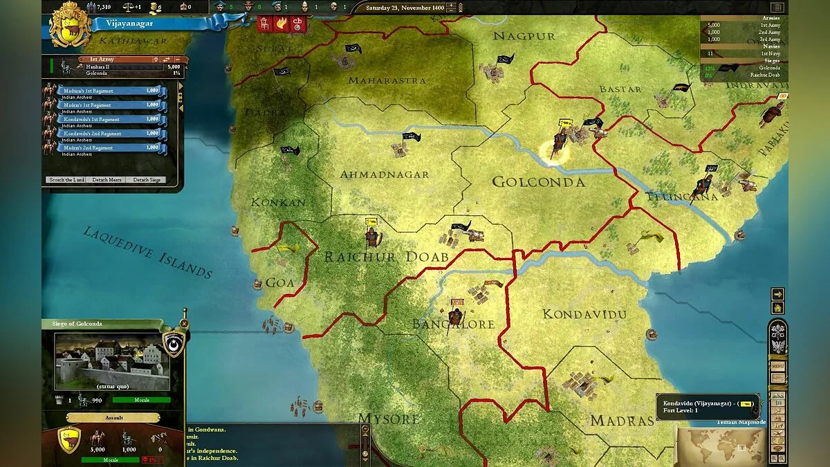 Скриншот из игры Europa Universalis 3: In Nomine - 11