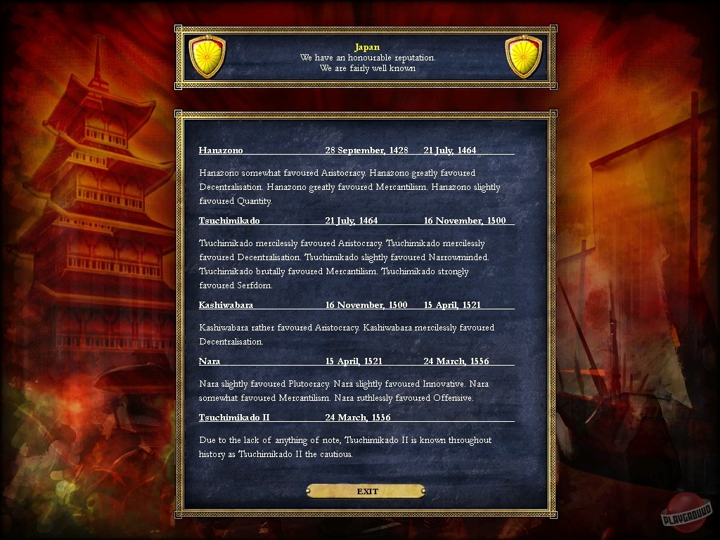 Скриншот из игры Europa Universalis 3 - 21
