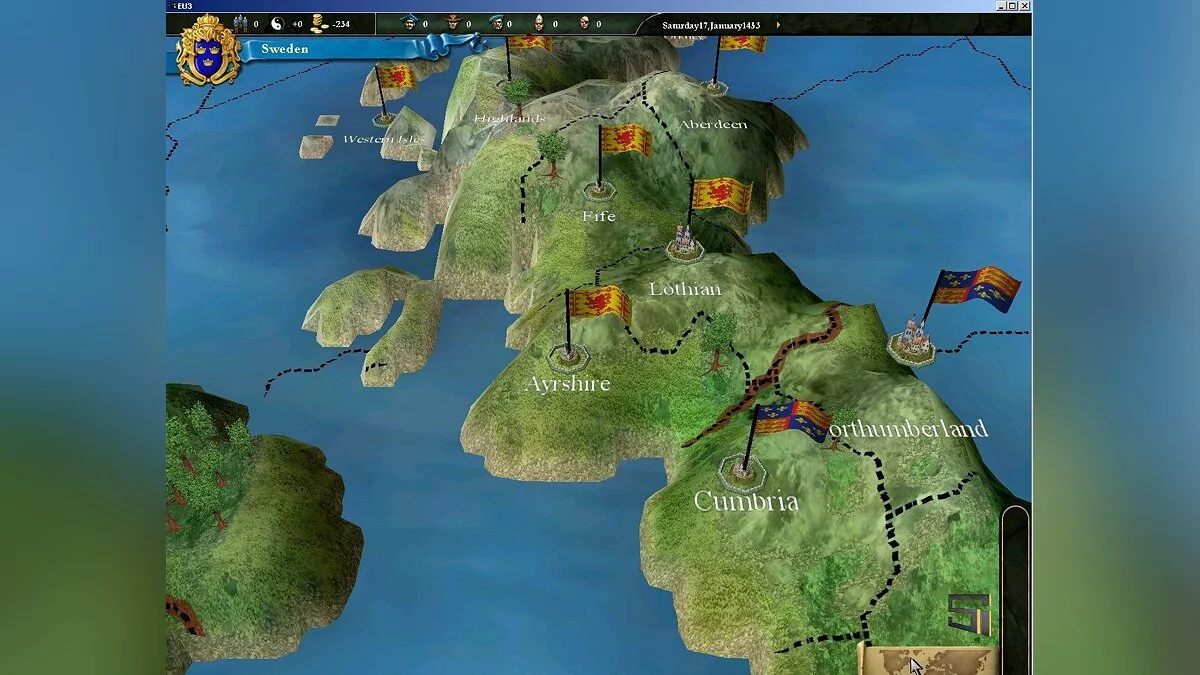 Скриншот из игры Europa Universalis 3 - 6