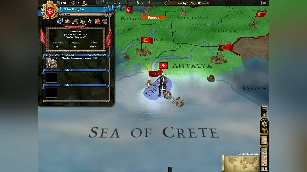 Скриншот из игры Europa Universalis 3 - 3