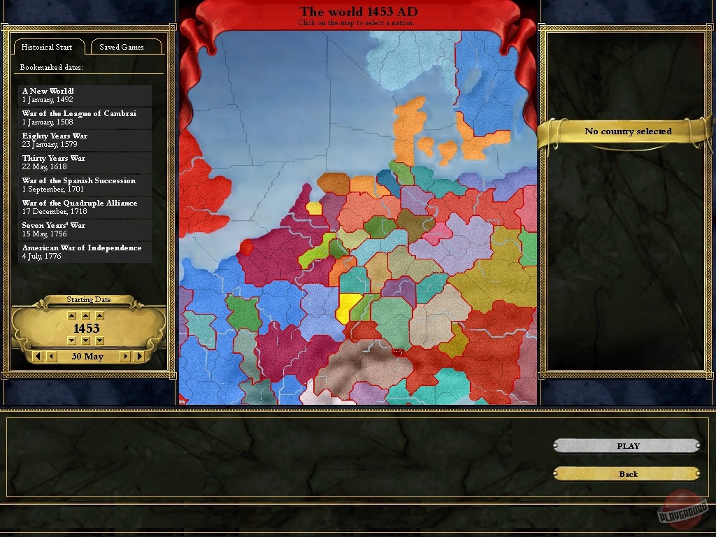 Скриншот из игры Europa Universalis 3 - 25