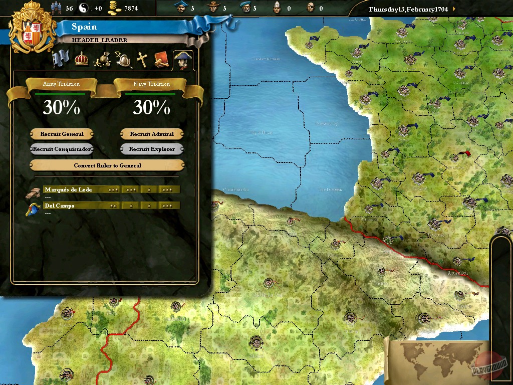 Скриншот из игры Europa Universalis 3 - 14