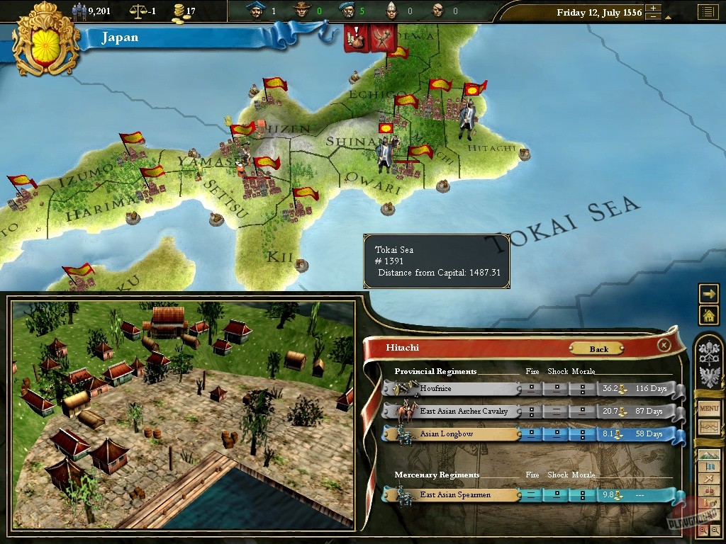 Скриншот из игры Europa Universalis 3 - 9