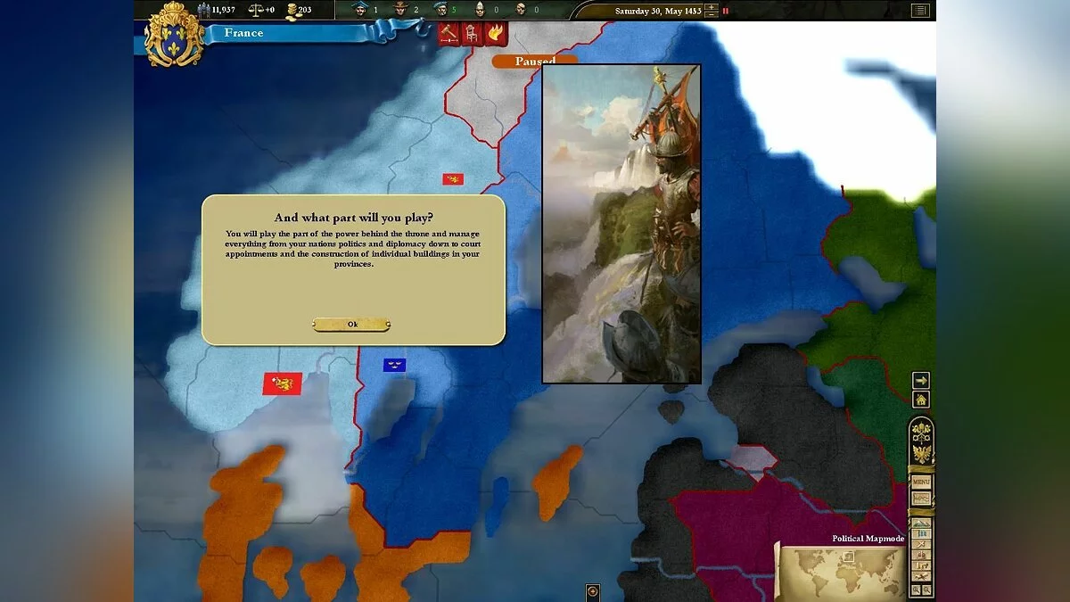 Скриншот из игры Europa Universalis 3 - 13