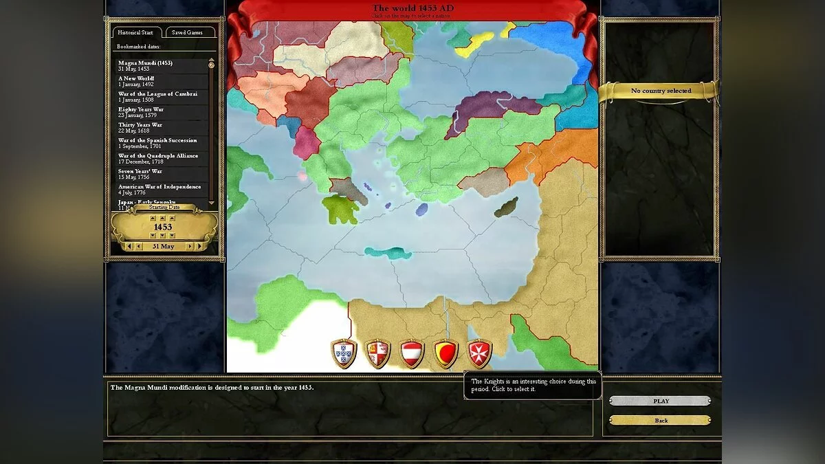 Скриншот из игры Europa Universalis 3 - 18
