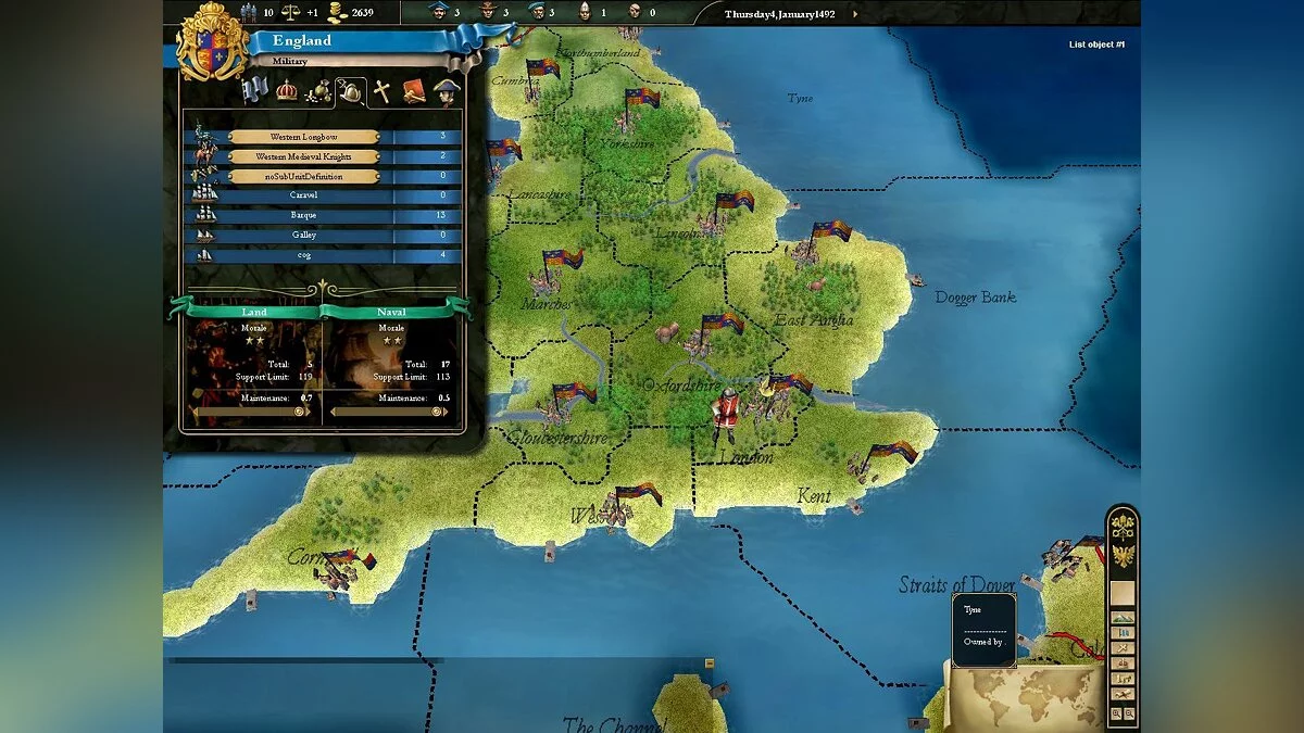 Скриншот из игры Europa Universalis 3 - 8