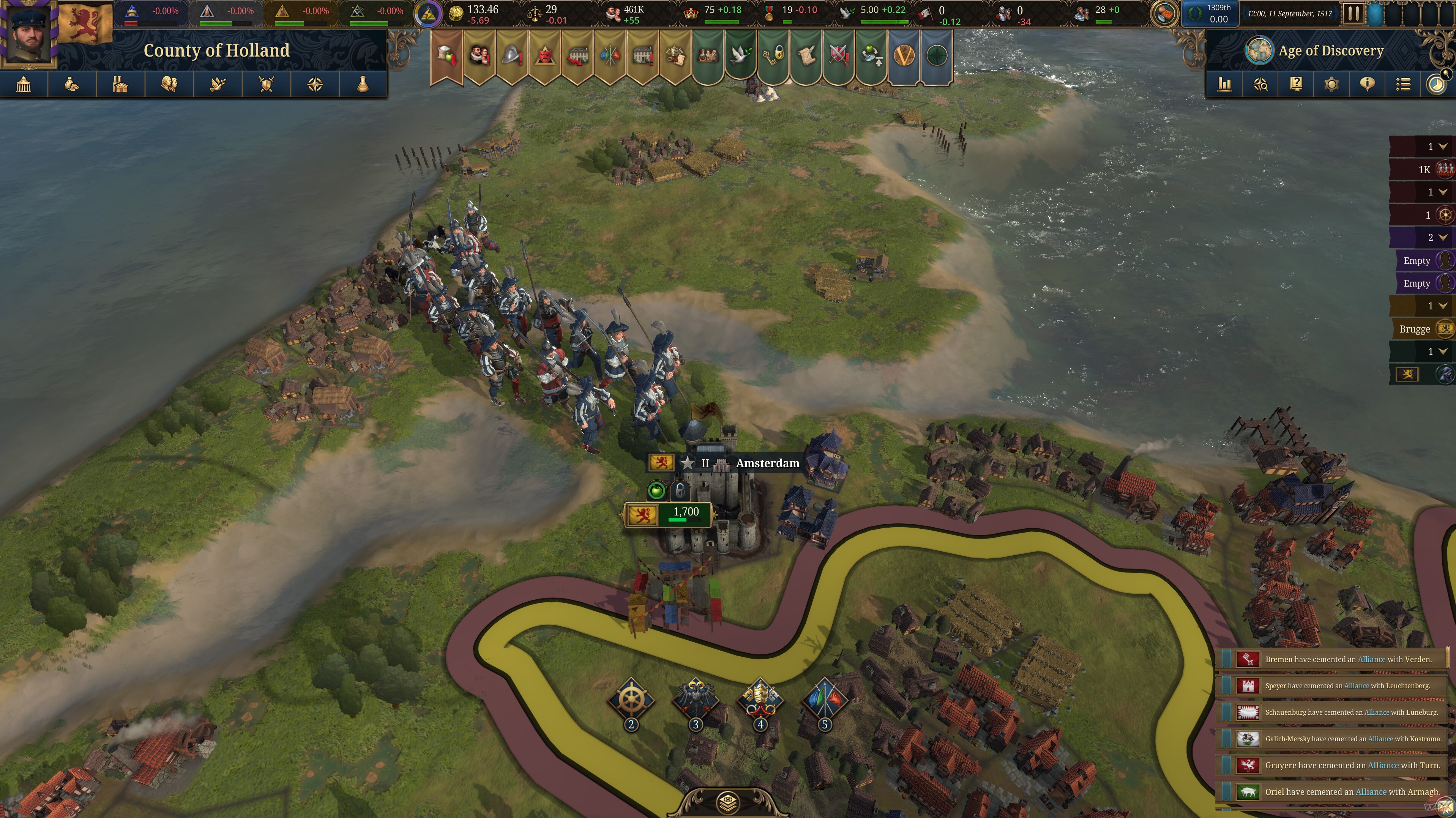Скриншот из игры Europa Universalis 5 - 11