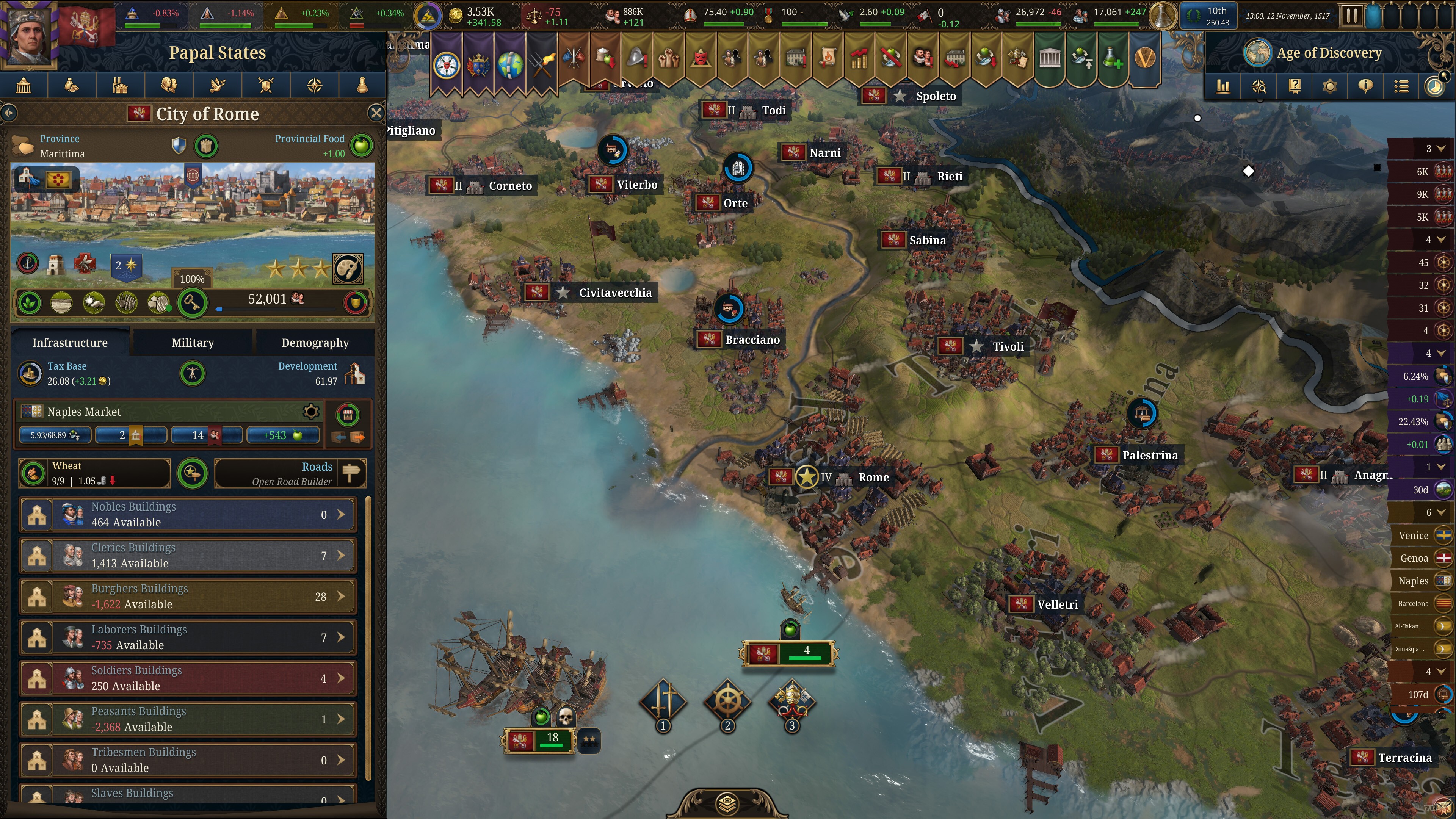 Скриншот из игры Europa Universalis 5 - 9