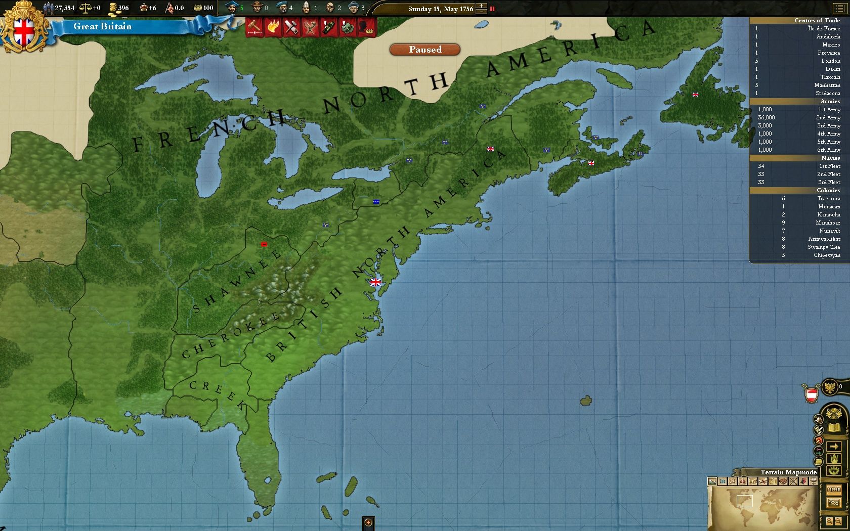 Скриншот из игры Europa Universalis III: Divine Wind - 21