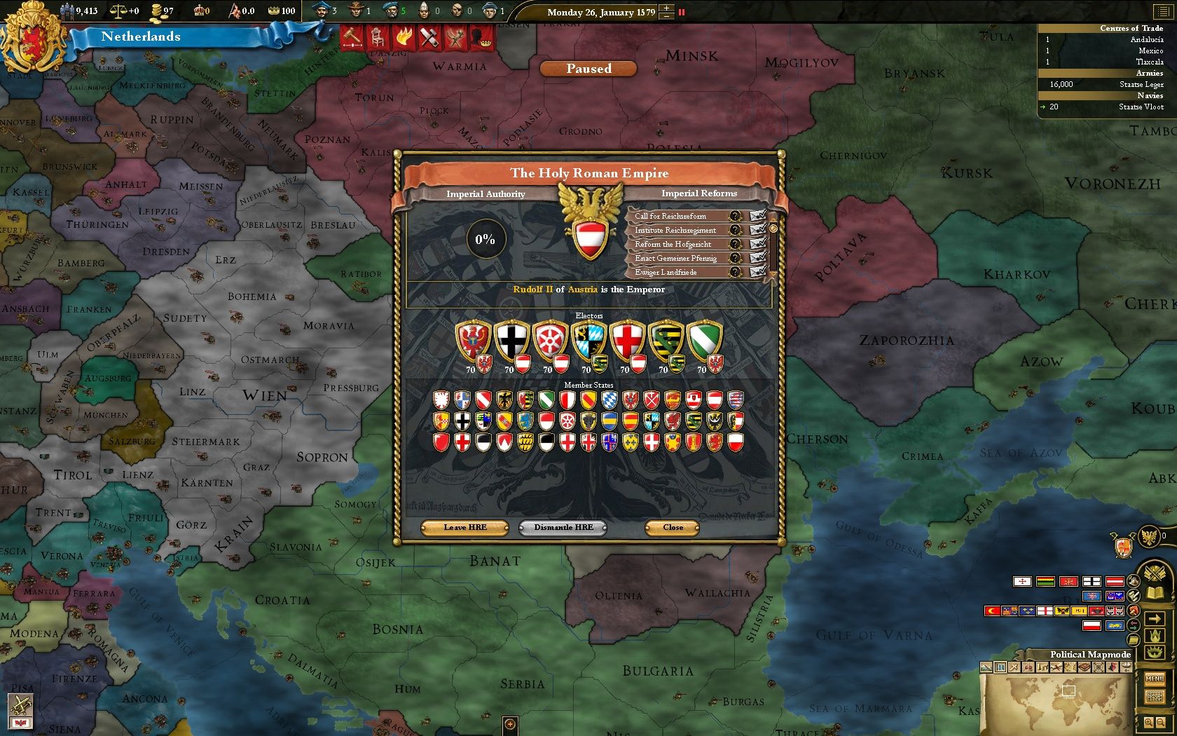 Скриншот из игры Europa Universalis III: Divine Wind - 8