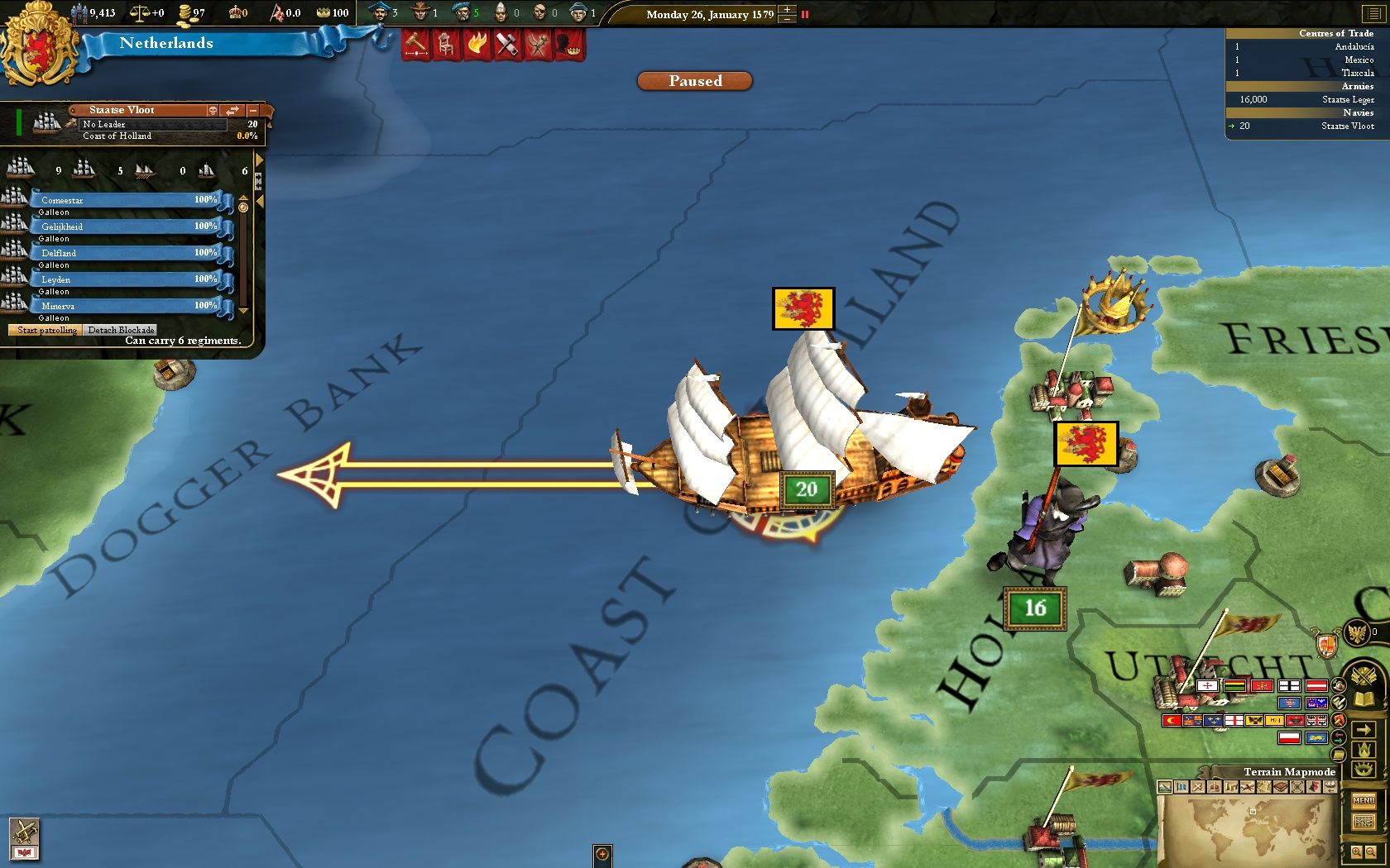 Скриншот из игры Europa Universalis III: Divine Wind - 20