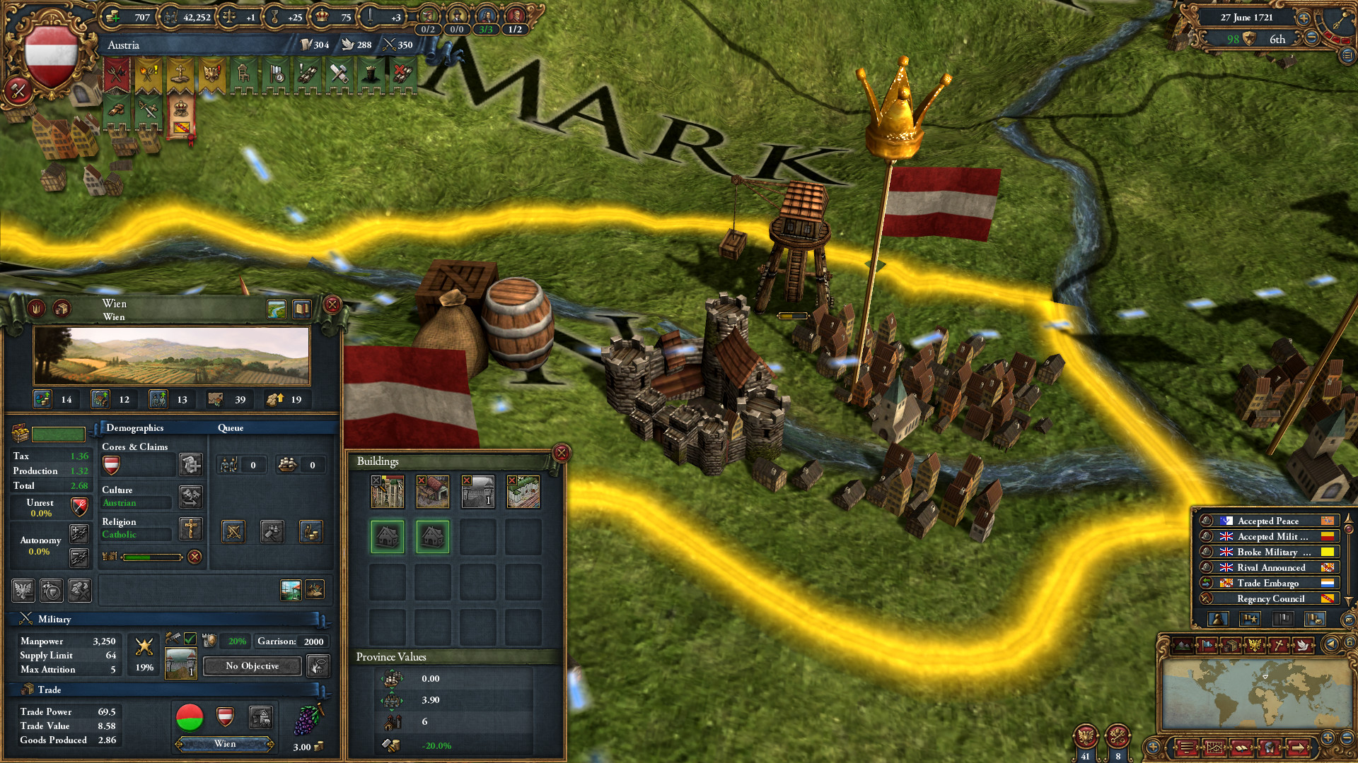 Скриншот из игры Europa Universalis IV: Common Sense - 10