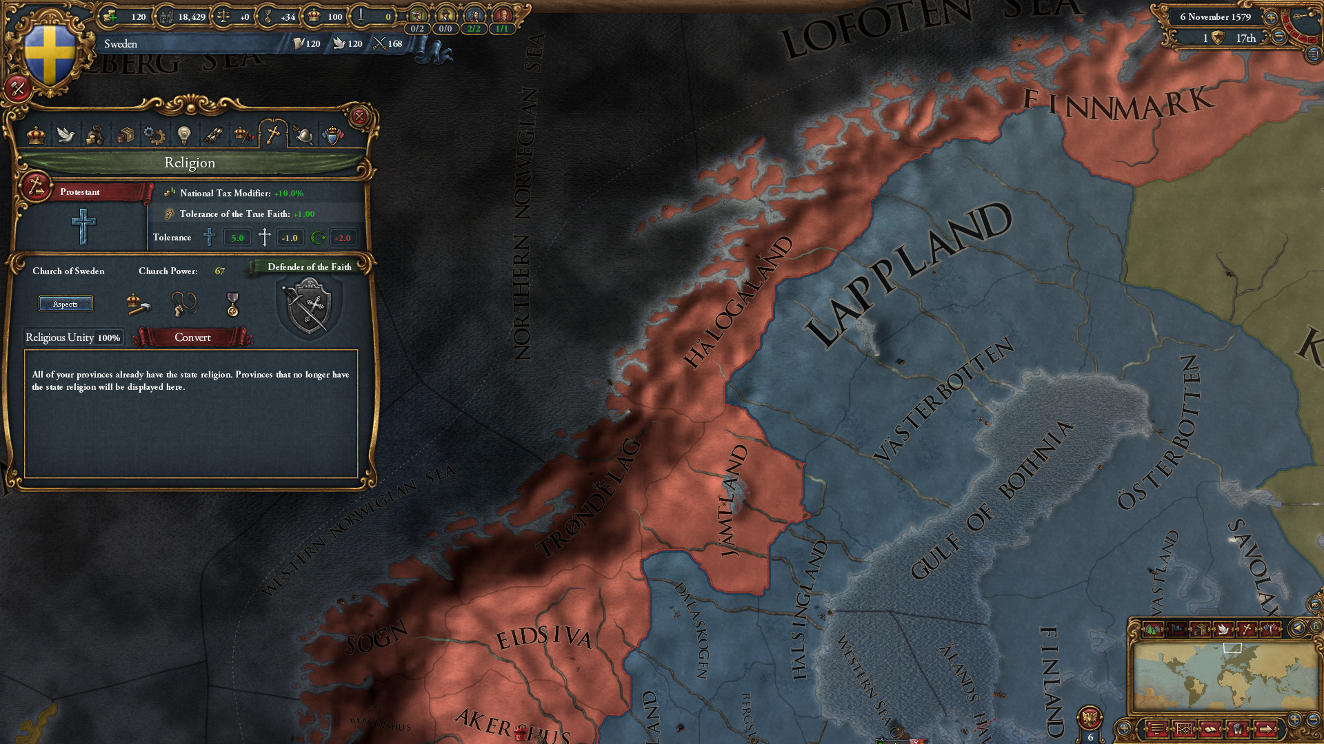 Скриншот из игры Europa Universalis IV: Common Sense - 5