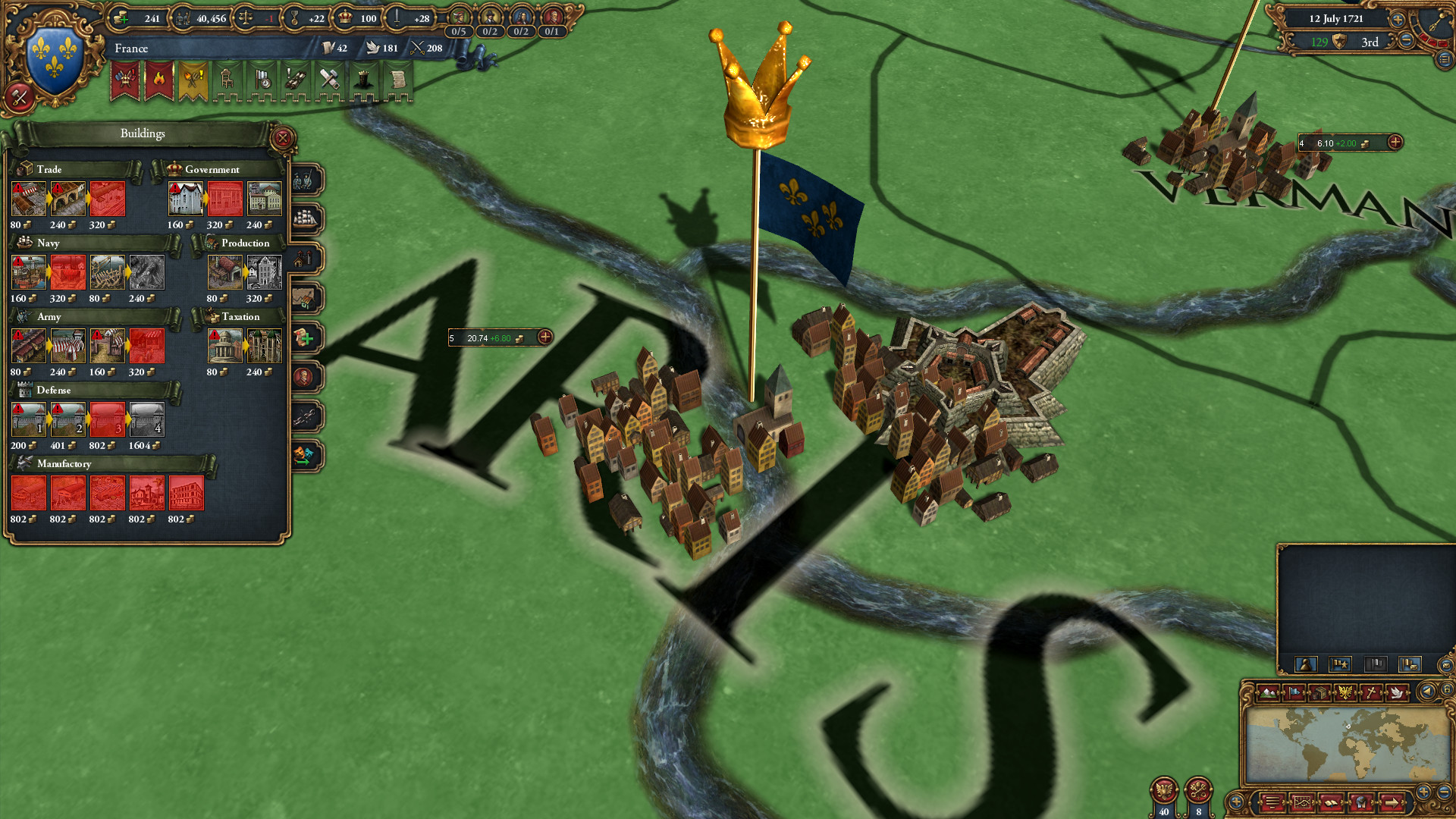 Скриншот из игры Europa Universalis IV: Common Sense - 3