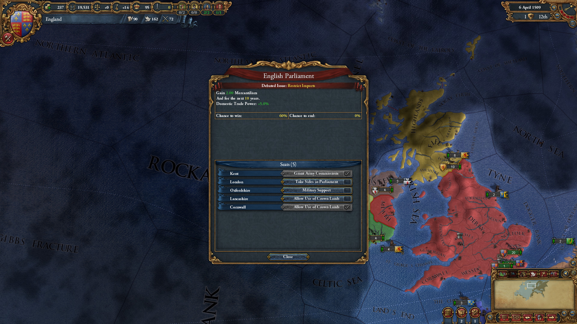 Скриншот из игры Europa Universalis IV: Common Sense - 12