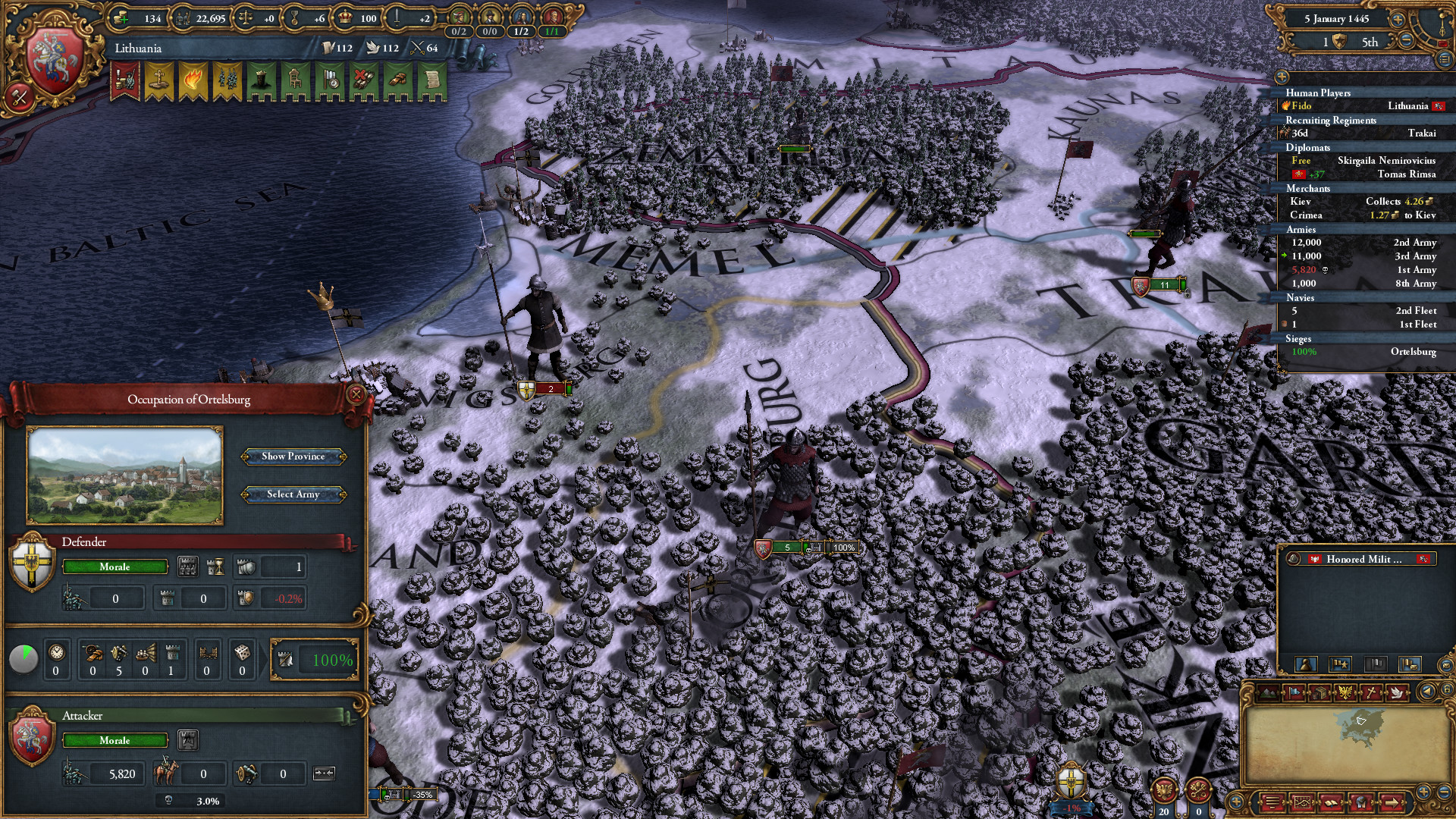 Скриншот из игры Europa Universalis IV: Common Sense - 6