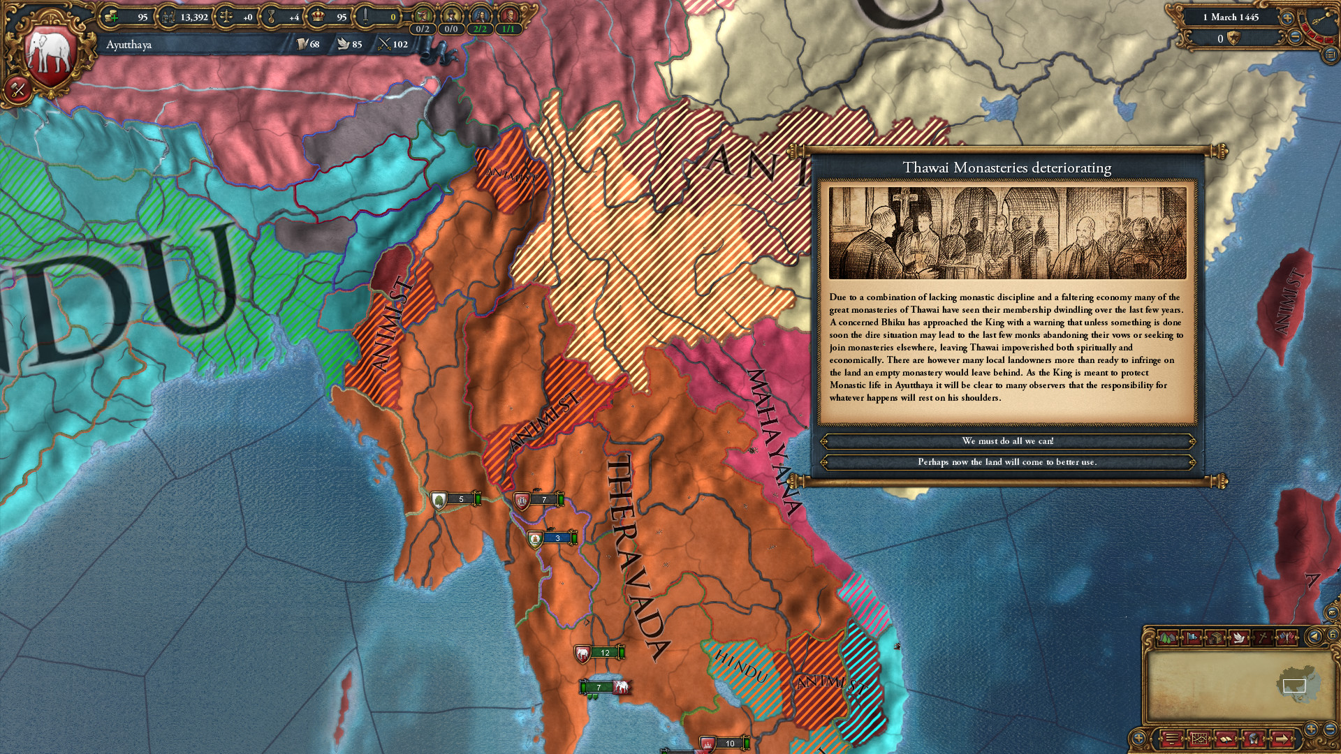Скриншот из игры Europa Universalis IV: Common Sense - 9
