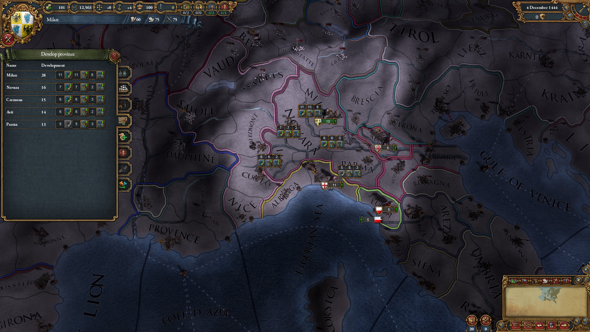 Скриншот из игры Europa Universalis IV: Common Sense - 4