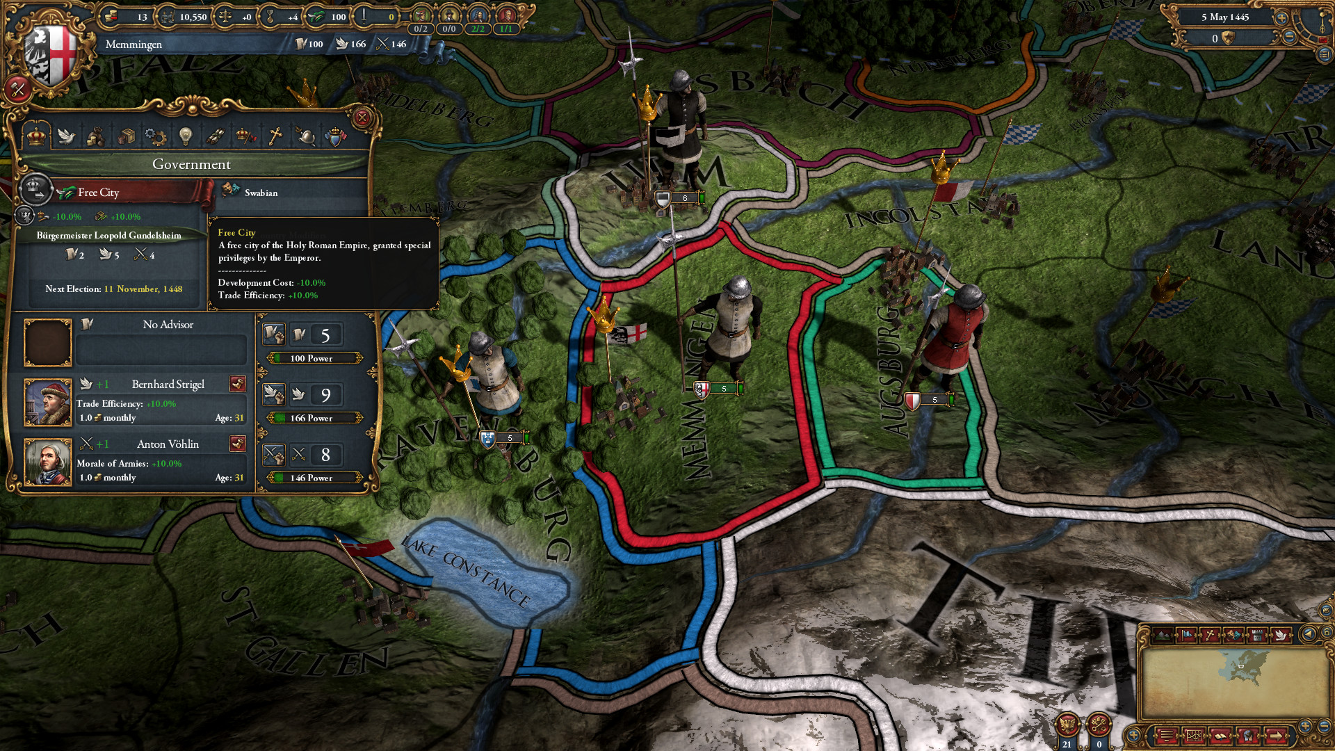 Скриншот из игры Europa Universalis IV: Common Sense - 8