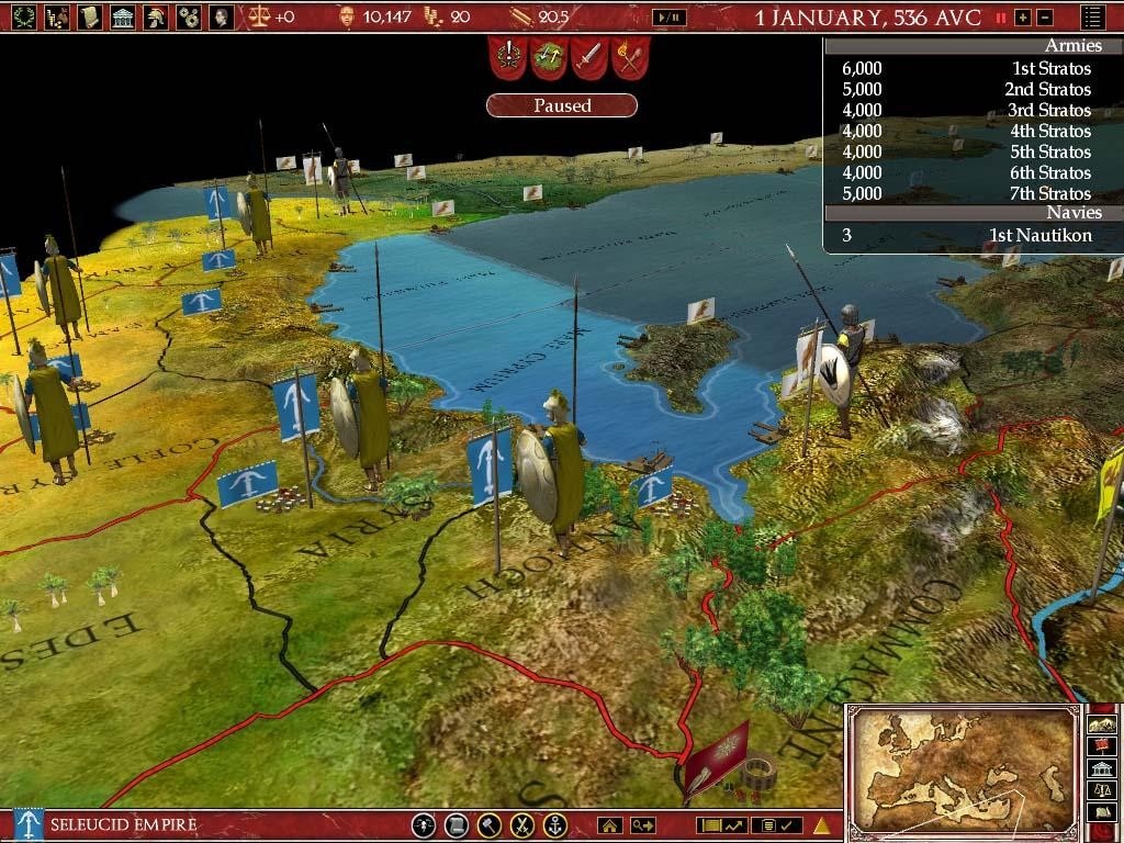 Скриншот из игры Europa Universalis: Rome Vae Victis - 1