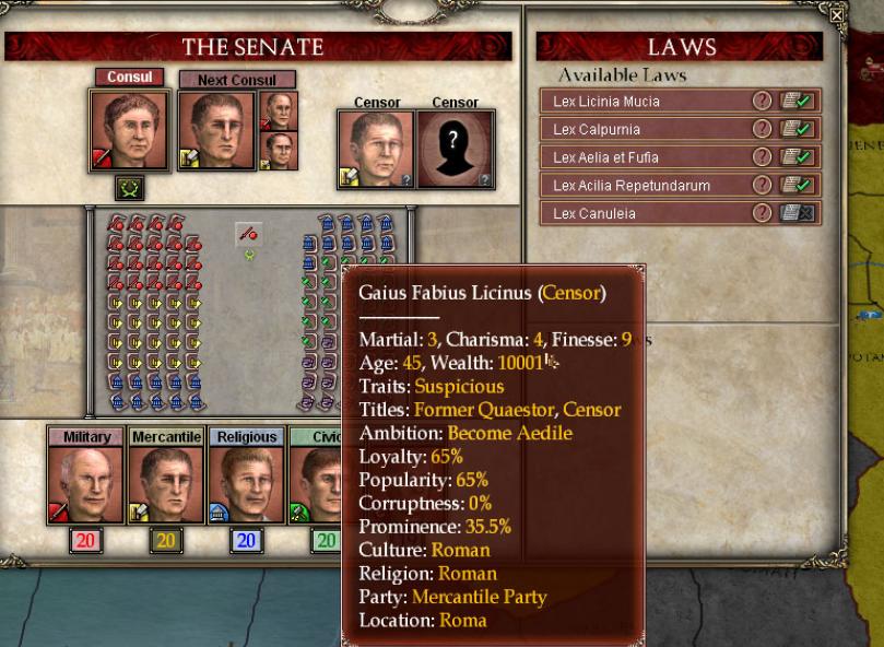 Скриншот из игры Europa Universalis: Rome Vae Victis - 12