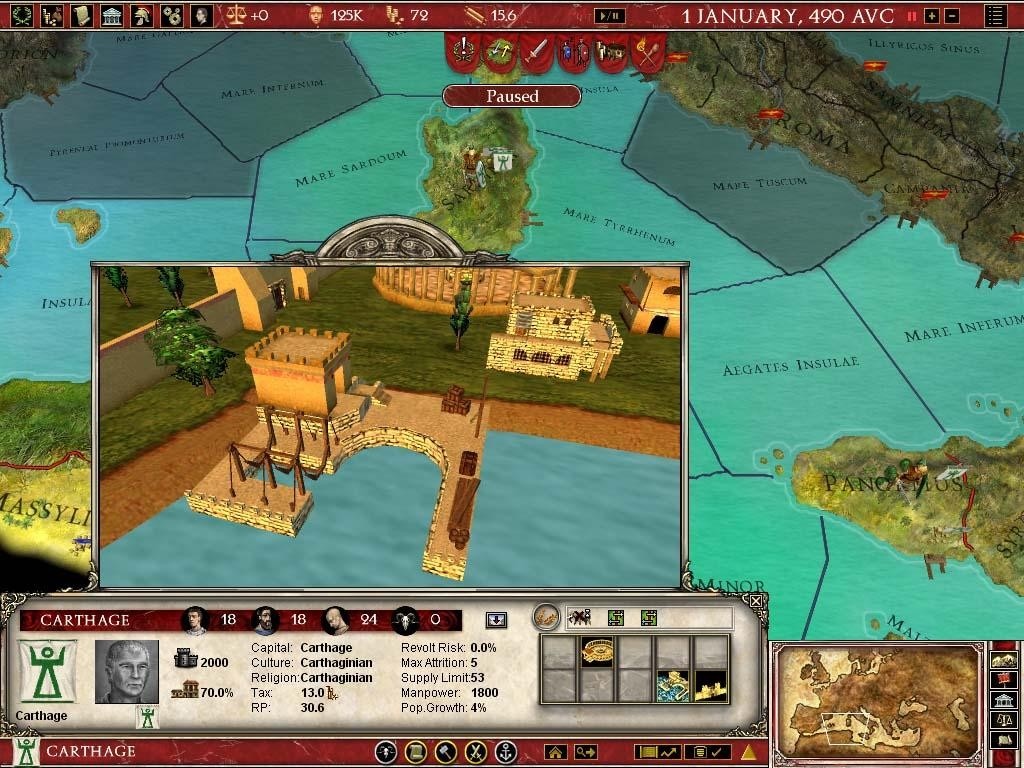 Скриншот из игры Europa Universalis: Rome Vae Victis - 10