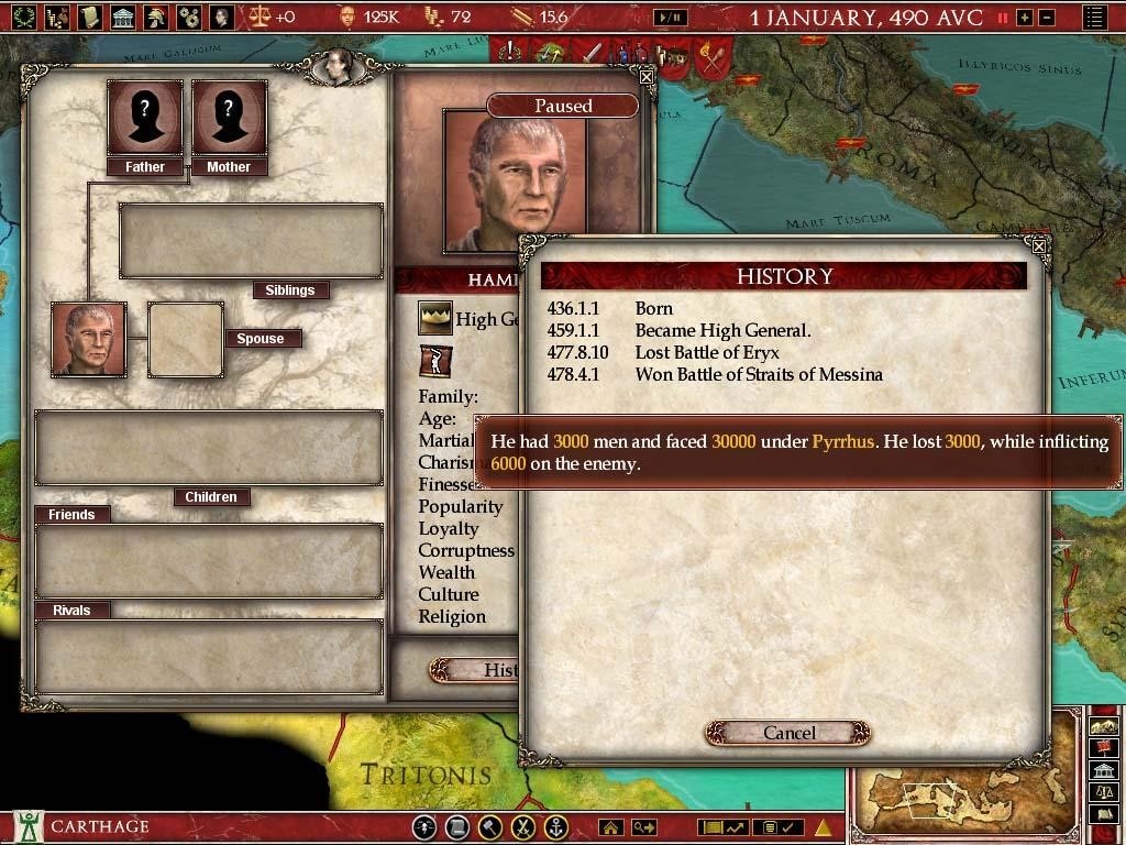 Скриншот из игры Europa Universalis: Rome Vae Victis - 11
