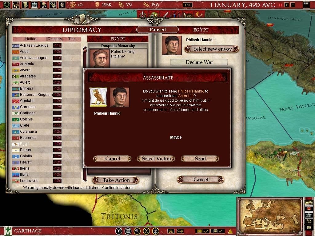 Скриншот из игры Europa Universalis: Rome Vae Victis - 4