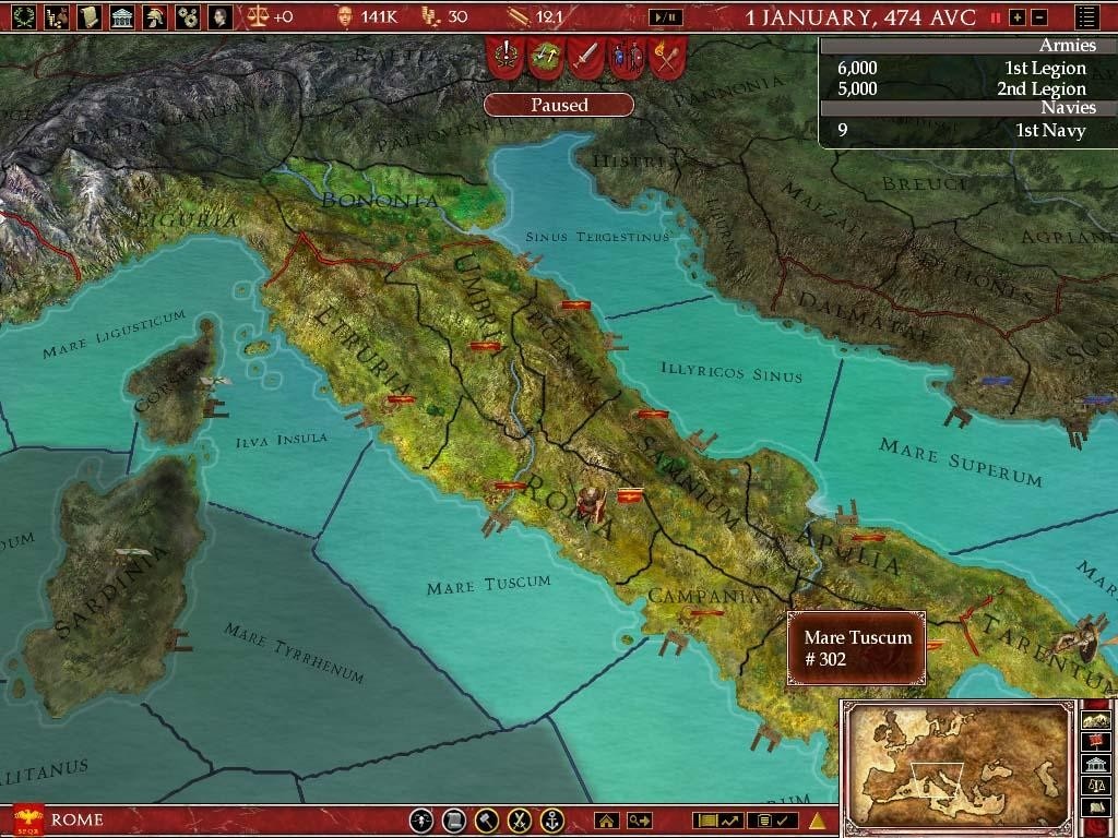 Скриншот из игры Europa Universalis: Rome Vae Victis - 7