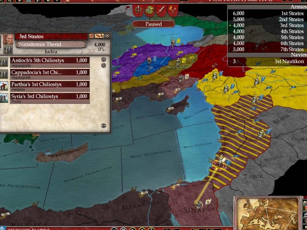 Скриншот из игры Europa Universalis: Rome - 32