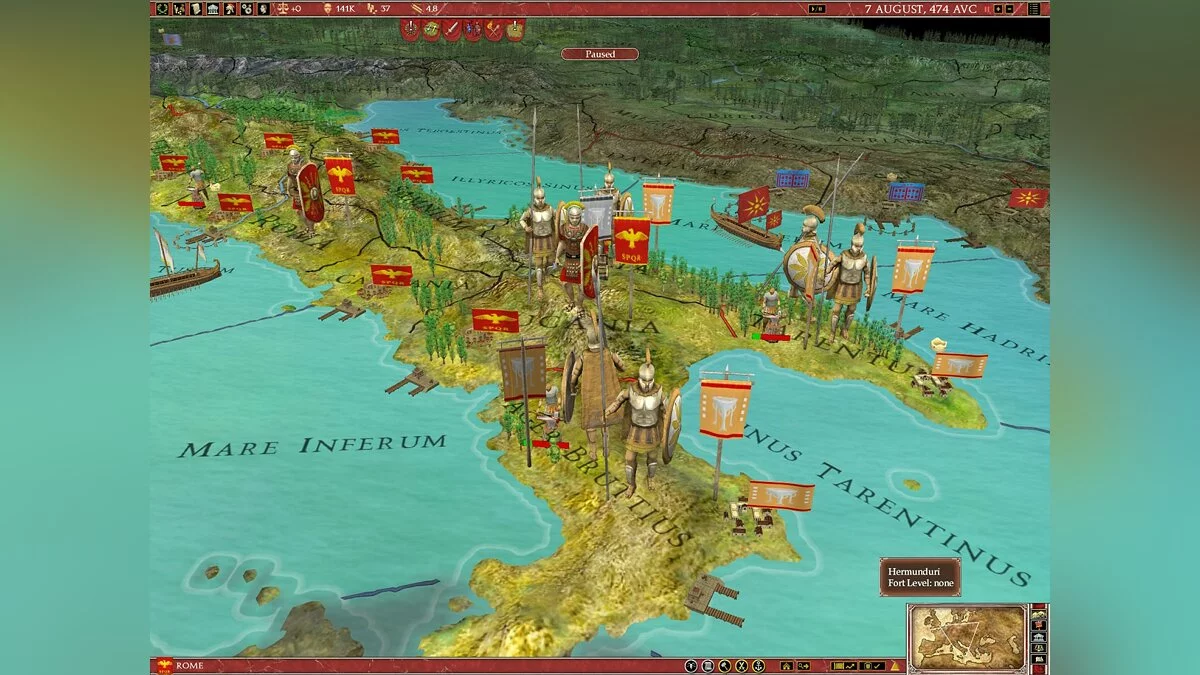 Скриншот из игры Europa Universalis: Rome - 5