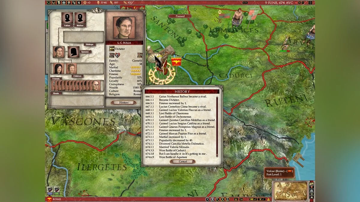 Скриншот из игры Europa Universalis: Rome - 22