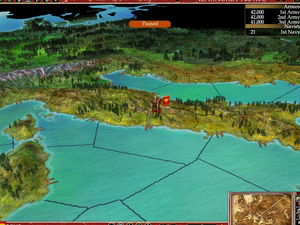 Скриншот из игры Europa Universalis: Rome - 1