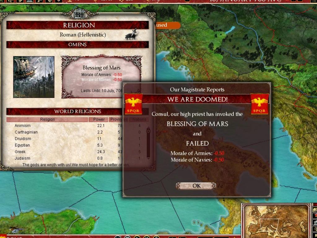 Скриншот из игры Europa Universalis: Rome - 56