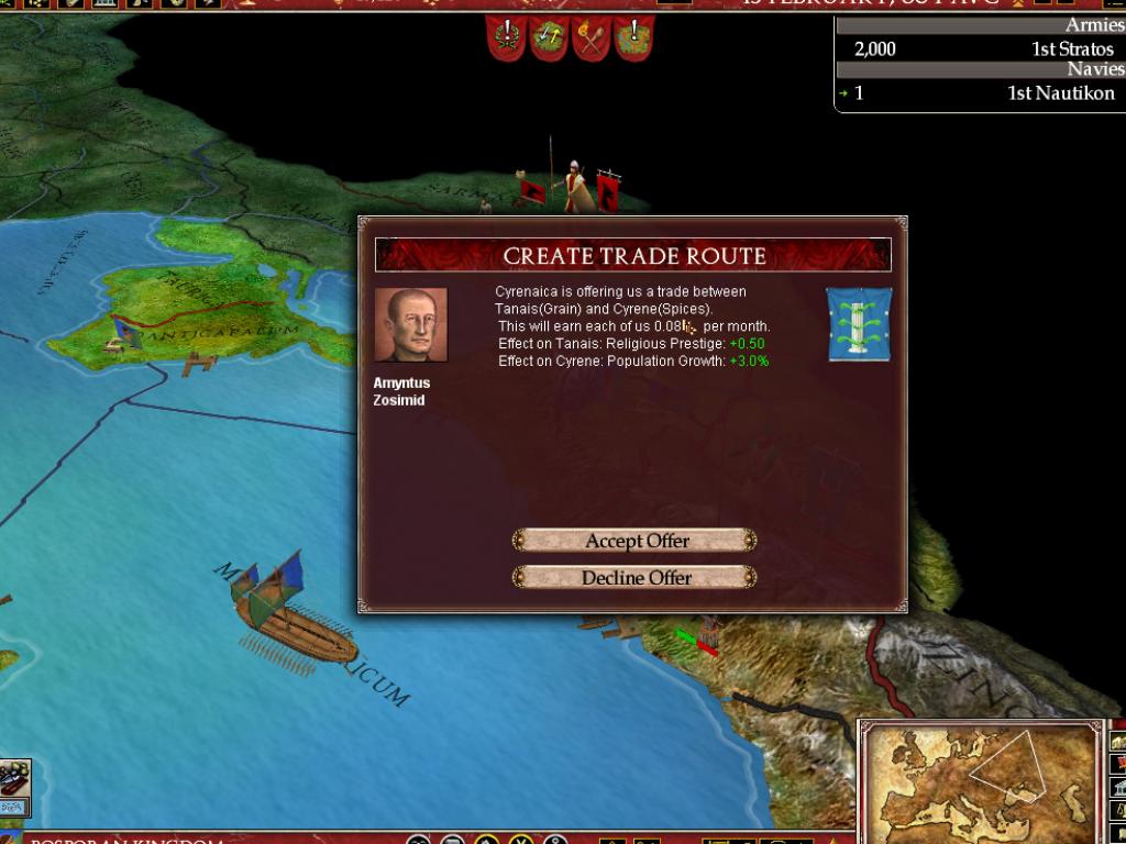 Скриншот из игры Europa Universalis: Rome - 62