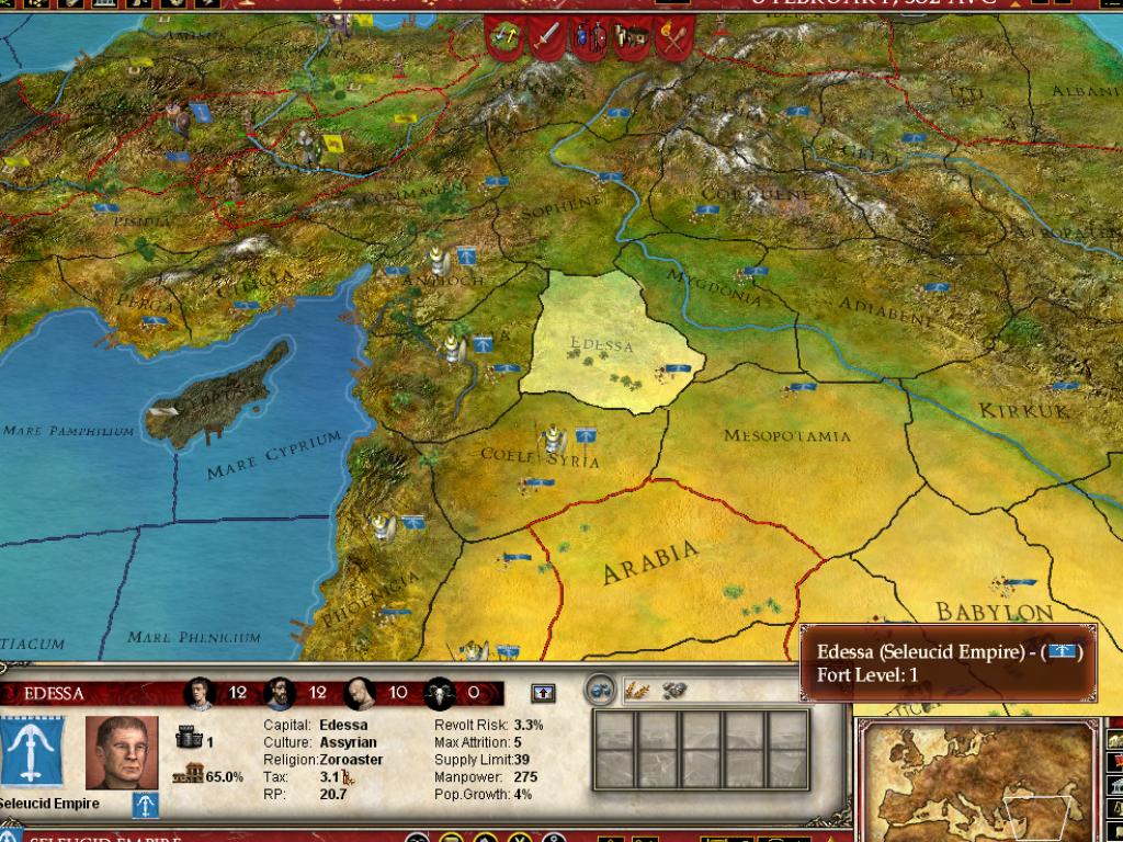 Скриншот из игры Europa Universalis: Rome - 36