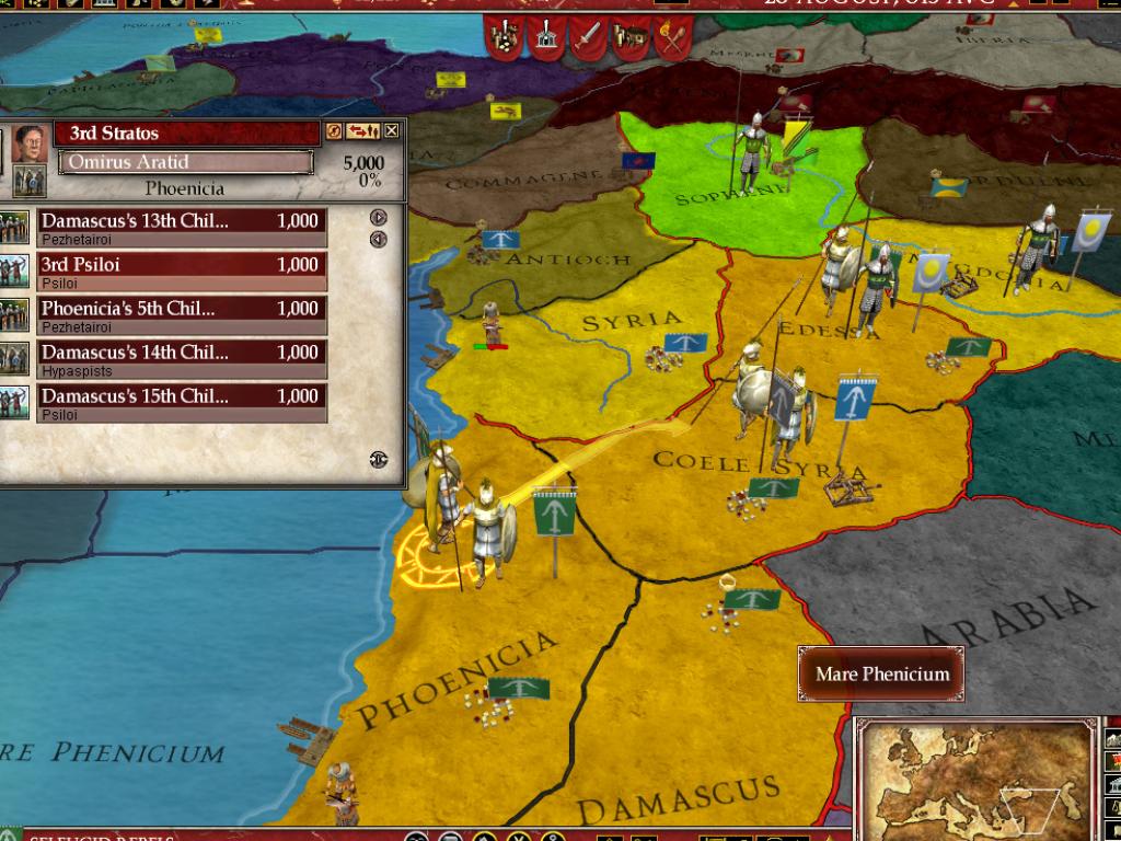 Скриншот из игры Europa Universalis: Rome - 47