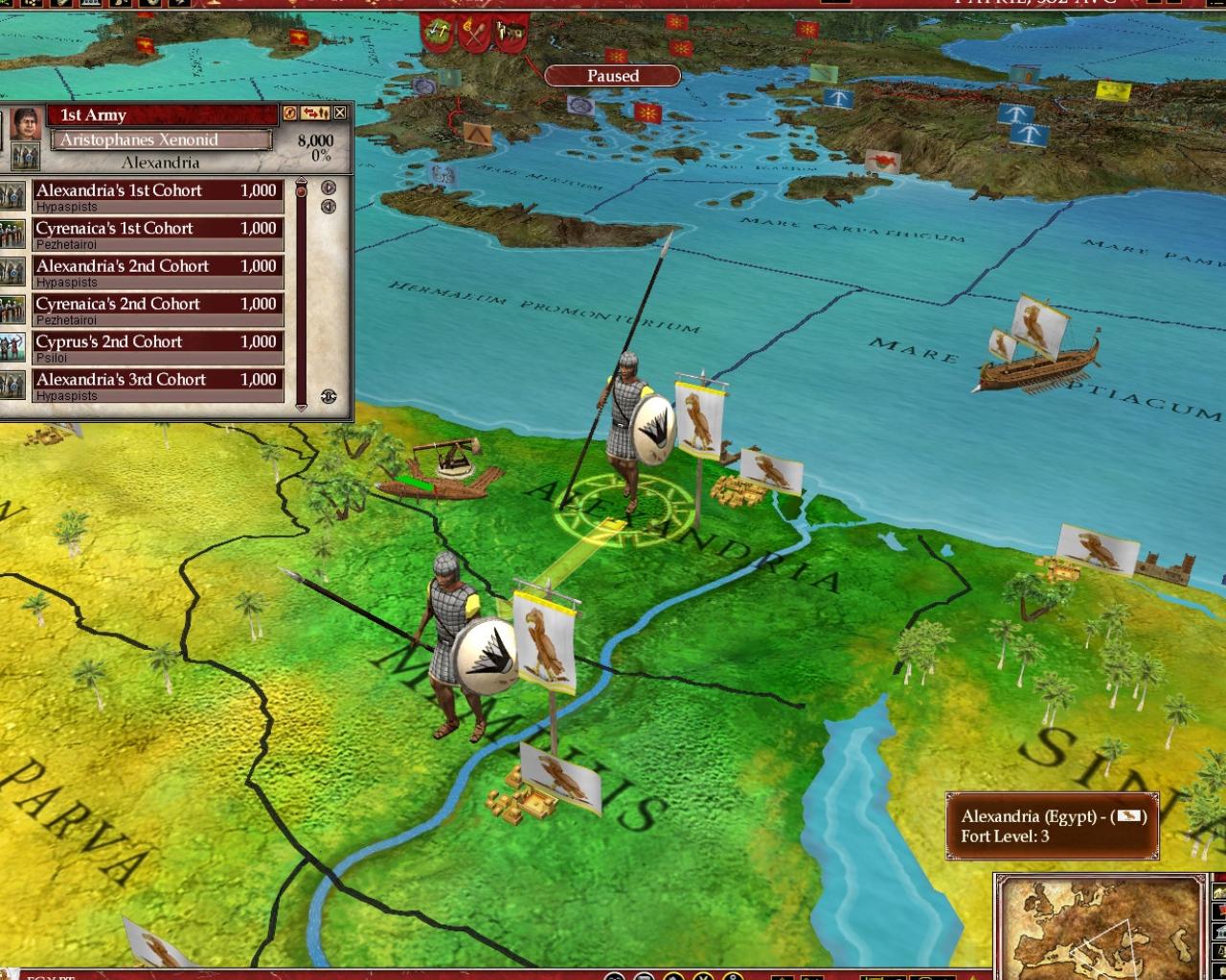 Скриншот из игры Europa Universalis: Rome - 42