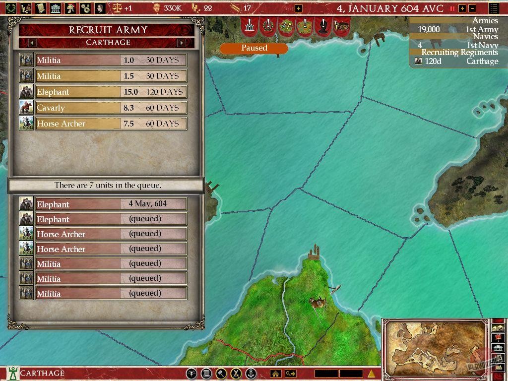 Скриншот из игры Europa Universalis: Rome - 2