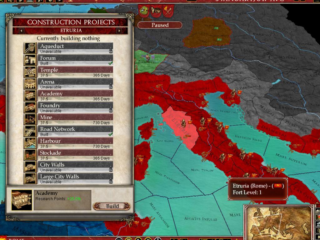 Скриншот из игры Europa Universalis: Rome - 45